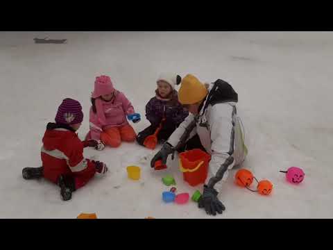 skiing in Amiata mount