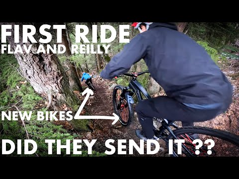 FLAVIO AND REILLY'S FIRST RIDES ON THEIR GG GNARVANA