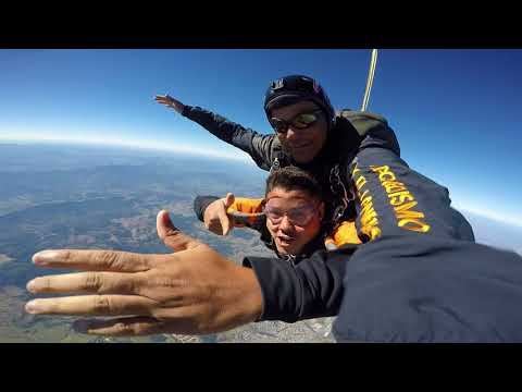 Paraquedismo Rio de Janeiro 27/08/2017 Salto Duplo  Felipe
