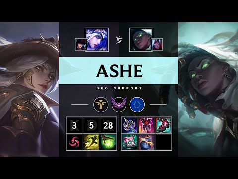 Ashe Support vs Senna - EUW Master Patch 25.21