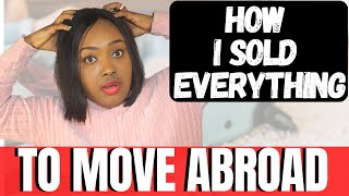 Selling EVERYTHING and MOVING ABROAD in 2022 to start a new life | Where to sell | FUNKESUYI