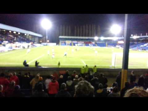 FC United fans MRE v worksop.
