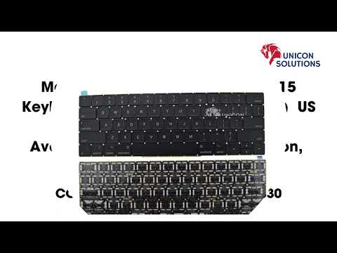 Macbook pro a1706 13 / a1707 15 keyboard replacement (2016-2...