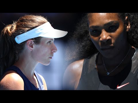 Serena Williams vs Johanna Konta | 2017 AO QF | Highlights