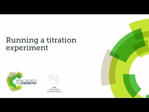 Practical skills assessment video - titration procedure