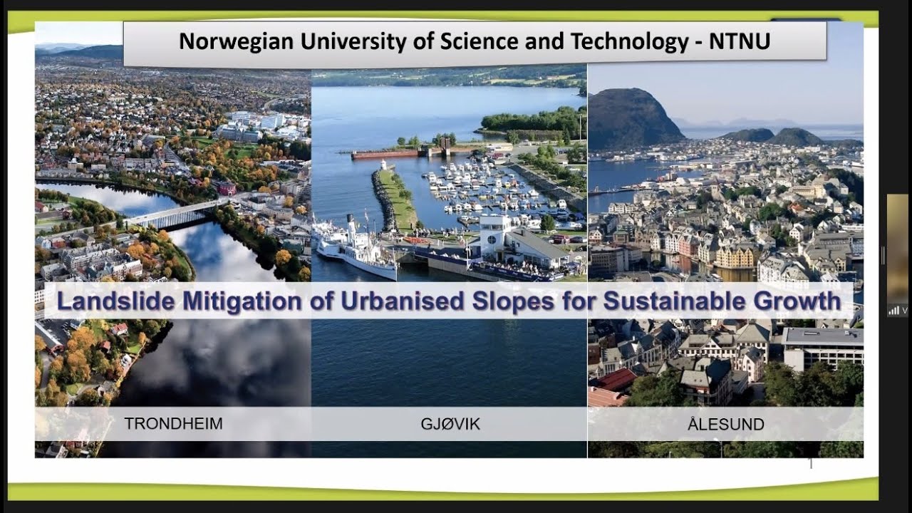 Landslide Mitigation of Urbanized Slopes for Sustainable Growth: Recent Developments