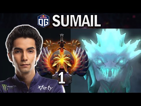 THIS IS HOW RANK 1 PLAYS SUPPORT WINTER WYVERN - OG.SUMAIL - DOTA 2 7.24 GAMEPLAY
