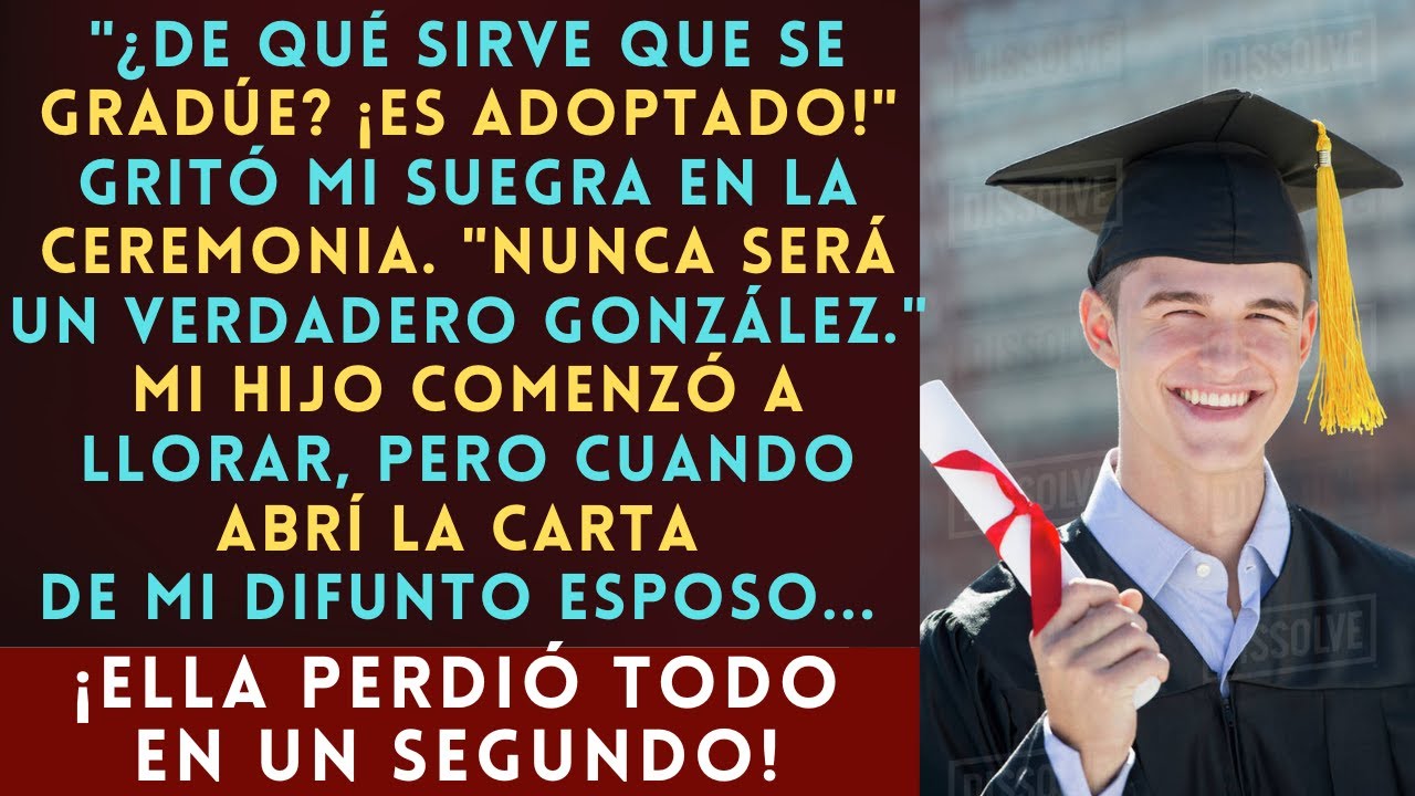 Mi Hijo Fue Humillado en Su Graduación: ¡El Plan Secreto de Su Padre Lo Cambió Todo!