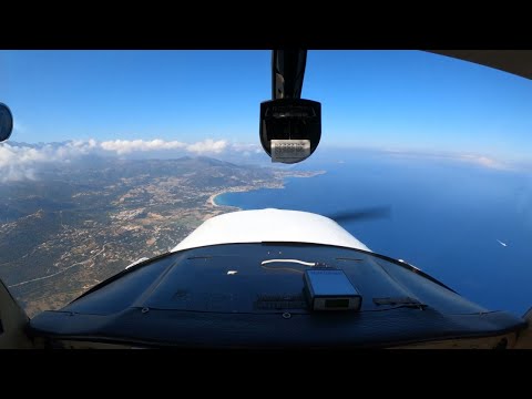 2020/07 VFR C152 LIRJ - LFKC, Elba & Corsica