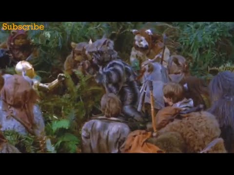 Han, Luke & Chewie meet Ewoks! HD