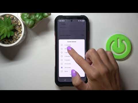 How to Change Screen Timeout in DOOGEE V20 - Set Up Screen Timeout