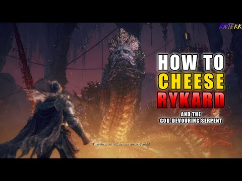 How to ABSOLUTELY CHEESE Rykard, Lord of Blasphemy and The God-Devouring Serpent | #EldenRing