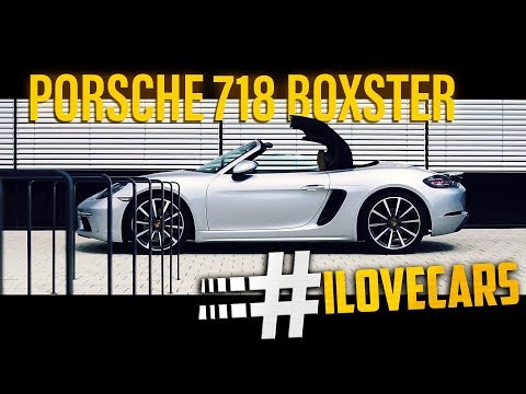 Porsche 718 Boxster Test Drive Review (German) 2016 - #ilovecars