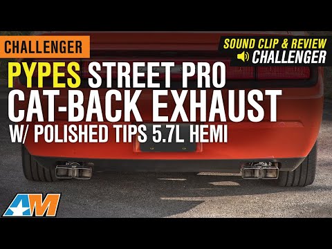 2009-2014 Challenger 5.7L HEMI Pypes Street Pro Exhaust w/ Polished Tips Sound Clip & Review