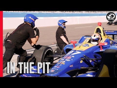 Race Day with Alex Rossi | In the Pit