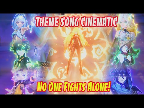 "No One Fights Alone" - Natlan vs Abyss - Genshin Impact 5.1 Theme Song Cinematic