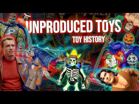 UNPRODUCED TOYS - TMNT, WWE, ULTRAFORCE, Nightmare Warriors, Last Action Hero - TOY HISTORY EP.57