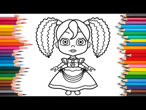Poppy Playtime Doll Coloring pages, Syn Cole - Gizmo [NCS Release]