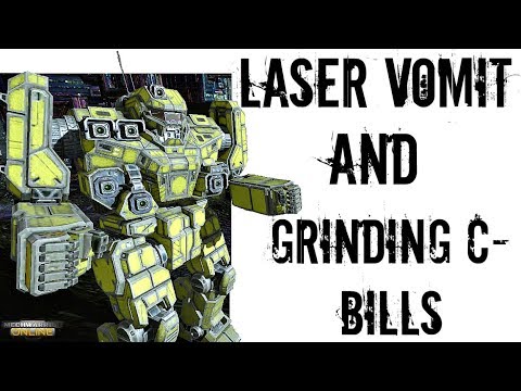 MWO - Banshee 3M (C) - C-bill Grinding and Laser Vomit Action