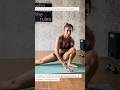 FITNESS FREAK Malaikaarora S Yoga Session Shorts