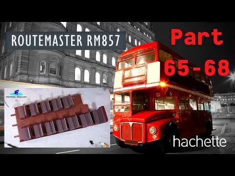 Hachette Routemaster RM857 Londonbus Part 65 - 68 - Assembling floor panels and seats!
