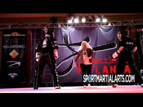 Kelsey Friedlander v Chelsey Nash - Women's Sparring Grands - 2013 Battle of Atlanta