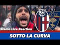 Bologna Lecce 4-0 Stadio Live Reaction ❤️💙 SI CANTA, SI FESTEGGIA, SI GODE