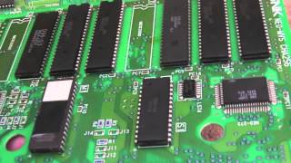 SNK Neo Geo MVS Cart Glitch - Corrosion or Flux?