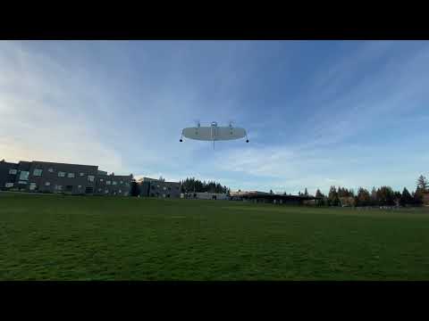 Another great flight.  V1 alpha openSAR.net 3D printed sUAS. VTOL Tailsitter.