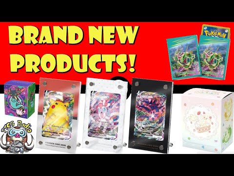 MANY New Products Revealed - Including Official Frames!? (Pokémon TCG News)