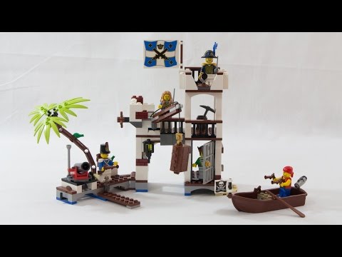Vidéo LEGO Pirates 70412 : Le fort des soldats