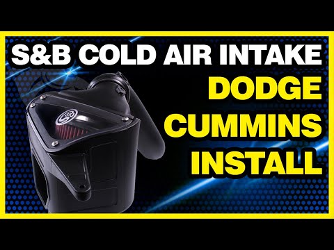 S&B Cold Air Intake Install: 2010 Dodge Cummins #75-5057