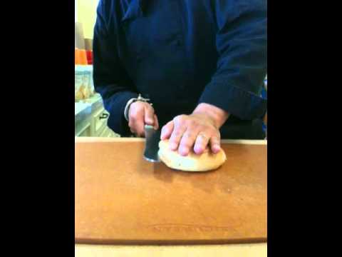 How to Slice a Bagel (without slicing yourself)