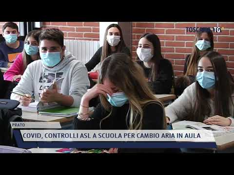 2021-12-10 PRATO - COVID, CONTROLLI ASL A SCUOLA PER CAMBIO ARIA IN AULA