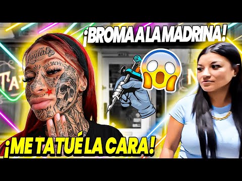 Le jugué una BROMA PESADA a la Madrina ¡Me Tatué la CARA! NO DEBI HACERLO | Kachita@Madrina_Gediva