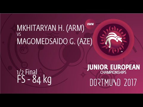 1/2 FS - 84 kg: G. MAGOMEDSAIDO (AZE) df. H. MKHITARYAN (ARM) by FALL, 10-4