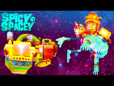 Spicy Spacey 🚀 Episode 3: Cleaning Chores 📯 ทำความสะอาดบ้าน 🛸 การ์ตูนสำหรับเด็ก⭐ Super Toons TV Thai