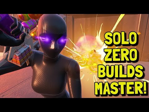 MASTER of SOLO *ZERO BUILDS* (67 ELIMS in 20 Minutes)