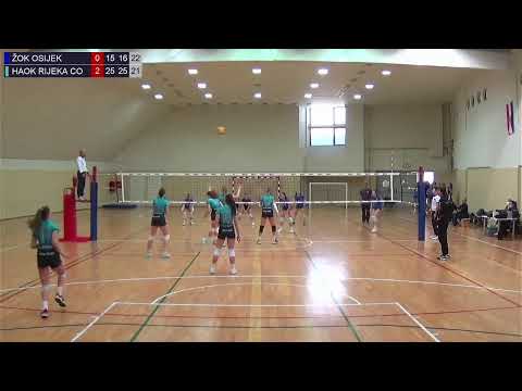 16.1.2022., PH JUNIORKE, ZA TREĆE MJESTO, ŽOK OSIJEK - HAOK RIJEKA CO