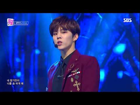 업텐션 ( UP10TION ) - Blue Rose @ 인기가요 (Inkigayo) 190106