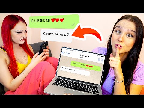 Schwester HEIMLICH beobachten 🤫💞 durch iPhone ! (Teil 4) - Celina