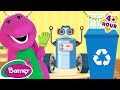 Litter Robot Clean Up Earth Day For Kids Full Episode Barney The Dinosaur