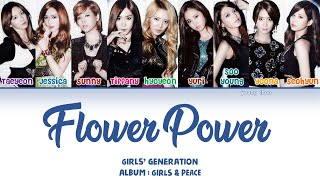 Girls’ Generation (少女時代) – FLOWER POWER Lyrics (KAN/ROM/ENG)