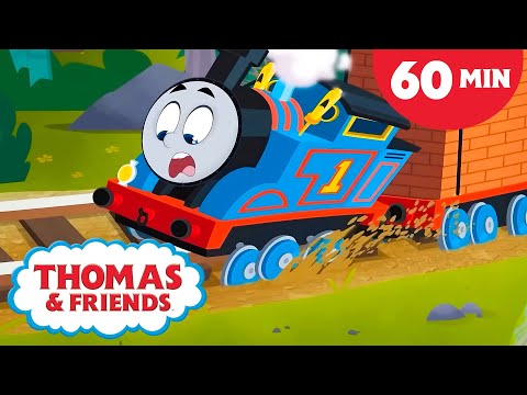 Thomas Gets Back on Track! | Thomas & Friends: All Engines Go! | 60 Minutes