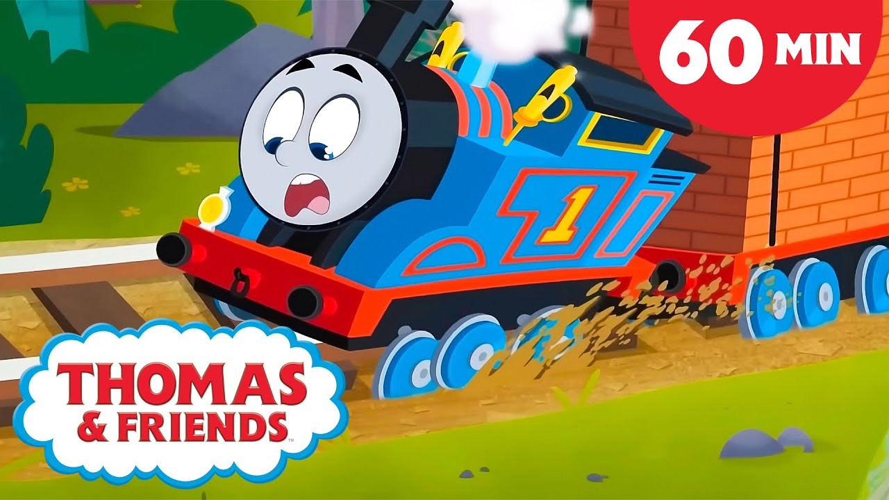 Thomas Gets Back on Track! | Thomas & Friends: All Engines Go! | 60 Minutes