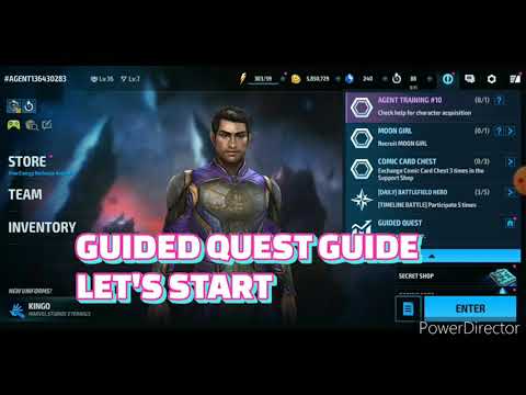 MARVEL FUTURE FIGHT | GUIDED QUEST GUIDE