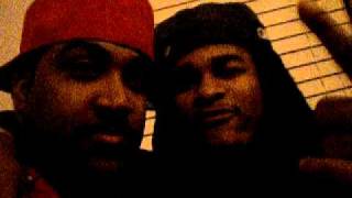 CHAZ FROM BRICKSQUAD AND DJ BUS AT SLIM DUNKIN & TRAVIS PORTER "HOOD BITCH" VIDEO SHOOT