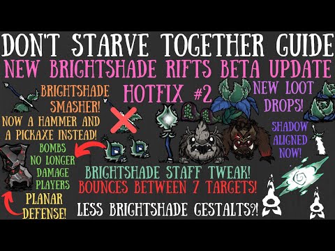 BIG Taking Root Update Hotfix #2 - Weapon Buffs, Better Loot & More - Don't Starve Together Guide