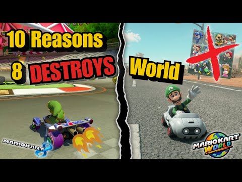 10 Reasons Mario Kart 8 DESTROYS World