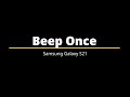 Beep Once Samsung Galaxy S21 Ringtone